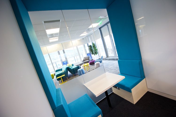 office refurb breakout area